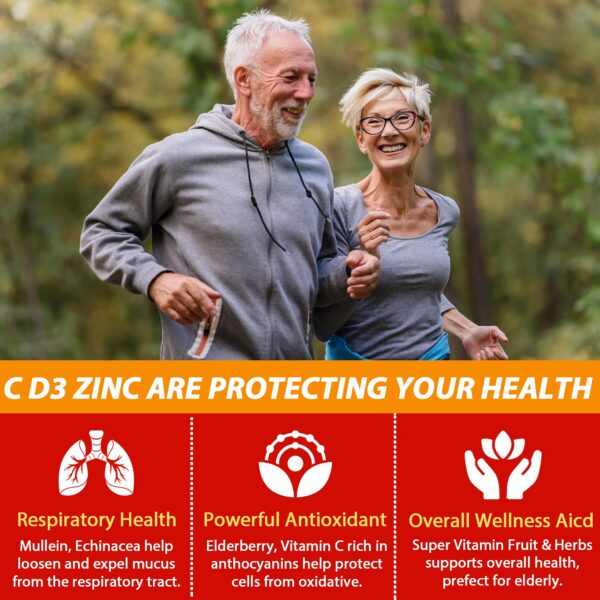 Gomitas sin gelatina con vitamina C D3 zinc y hierbas naturales