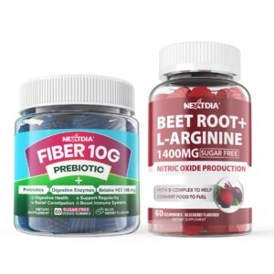 Nextdia gomitas fibra adultos remolacha suplemento vegano natural