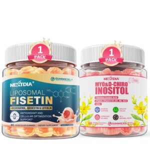 Gomitas de inositol con etiqueta Nextdia
