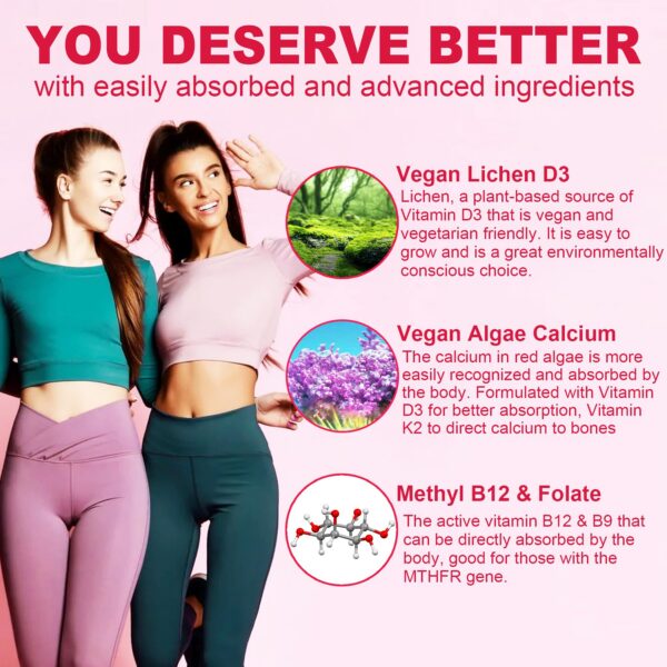 Gomitas masticables para mujeres en blister