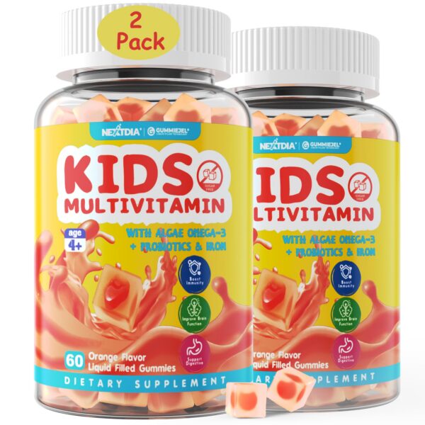 Gomitas multivitamínicas para niños en frasco