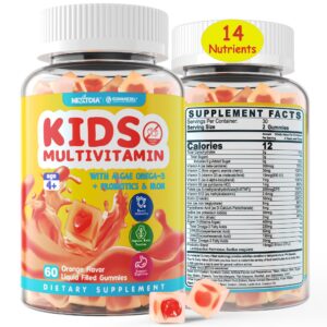 Version 1.0.0 Frente del envase de gominolas multivitamínicas para niños