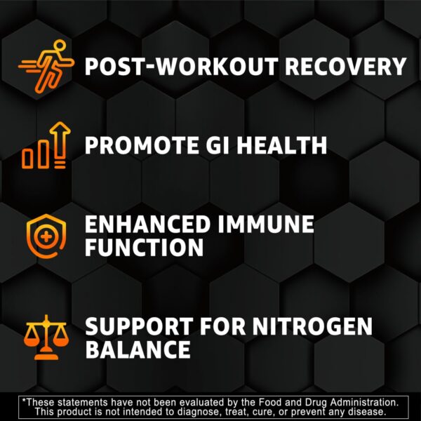 Frasco de gomitas Nextdia L-Glutamina - vista frontal