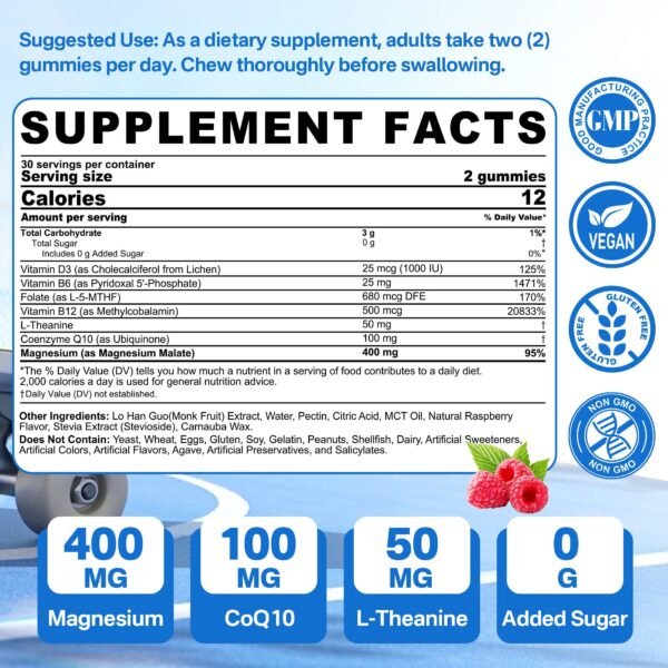 Version 1.0.0 Nextdia gomitas magnesio l-teanina coq10