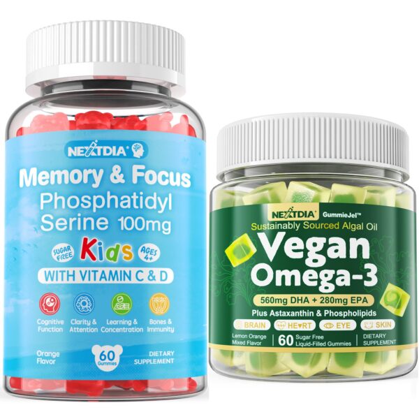 Gomitas Omega-3 veganas Nextdia