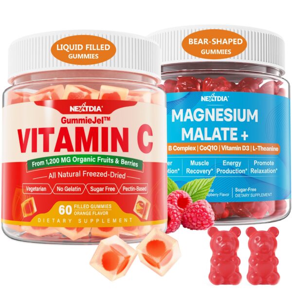 Gominolas de Vitamina C Nextdia frambuesa