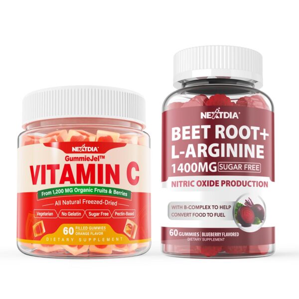 Gominolas vitamina C Nextdia frambuesa