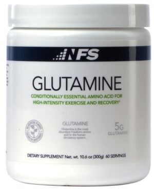 NF Sports Glutamine powder front