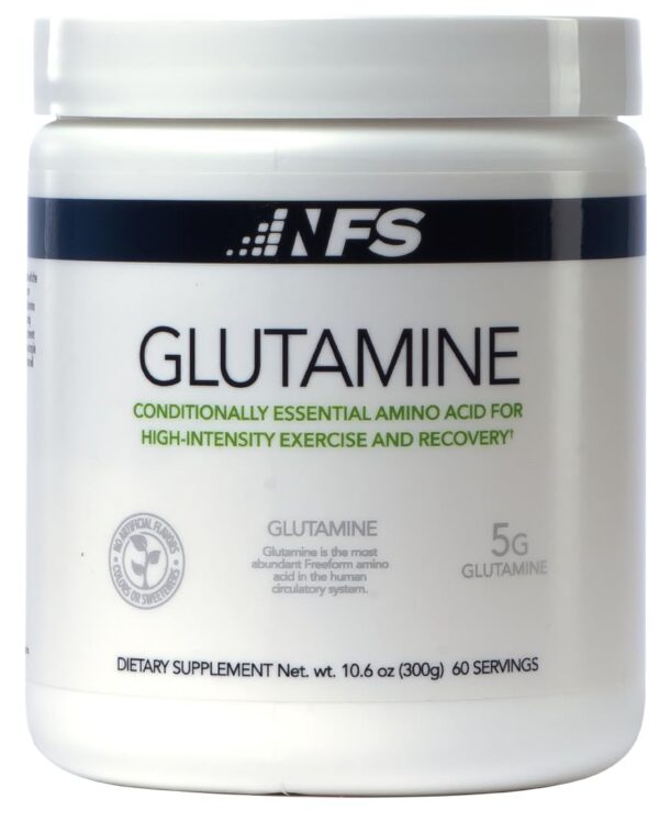 NF Sports Glutamine powder front