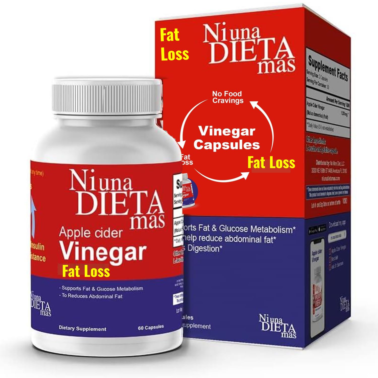 Ni una dieta más Apple Cider Vinegar and Type 1-10 Collagen with Biotin