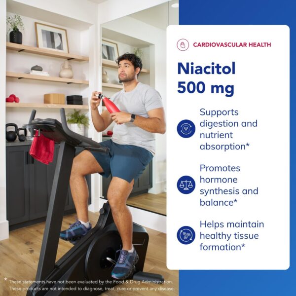 Frasco con cápsulas Niacitol 500 mg