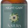 Night Gain frasco y etiqueta