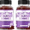 Gomitas Night Time Fat Burner frambuesa empaque