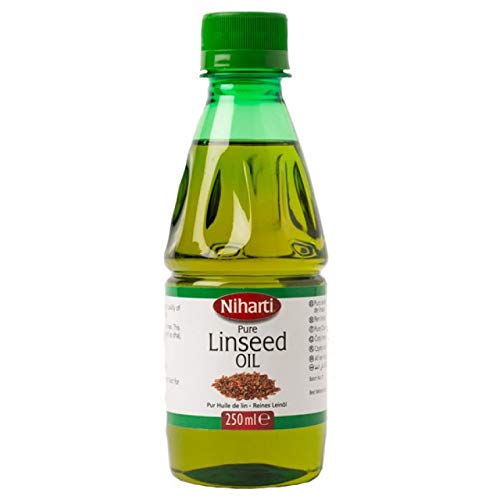 Version 1.0.0 Niharti Aceite de Linaza Puro en Botella de 250 ml