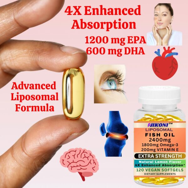 Nikoni aceite liposomal pescado limon