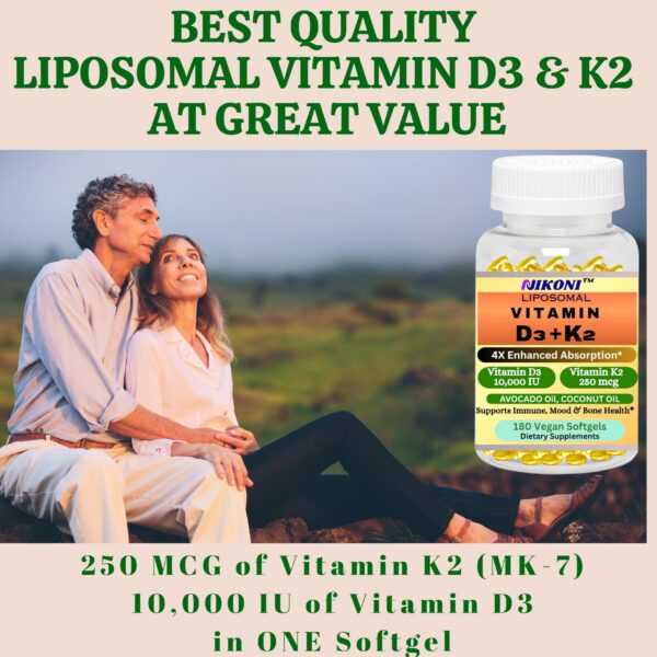 Capsulas liposomales Nikoni D3