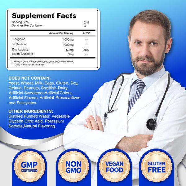 Etiqueta NIUTRLUXE en frasco de vidrio