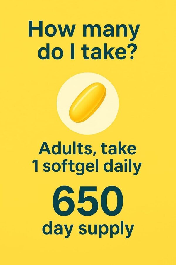 Vista lateral del envase de vitamina D3