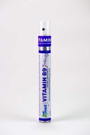 nmed spray vitaminas B-9 y B-12 etiqueta frontal