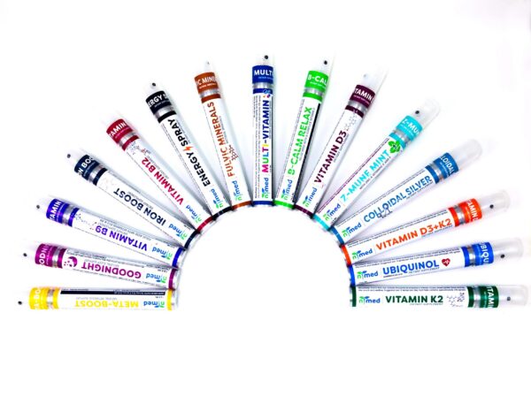 Interior del envase con pulverizaciones