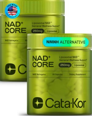 Version 1.0.0 Frente del envase Liposomal NAD CORE 250 mg