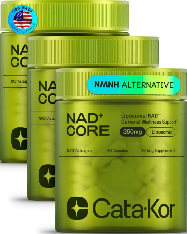 Frente del envase Liposomal NAD CORE 250 mg