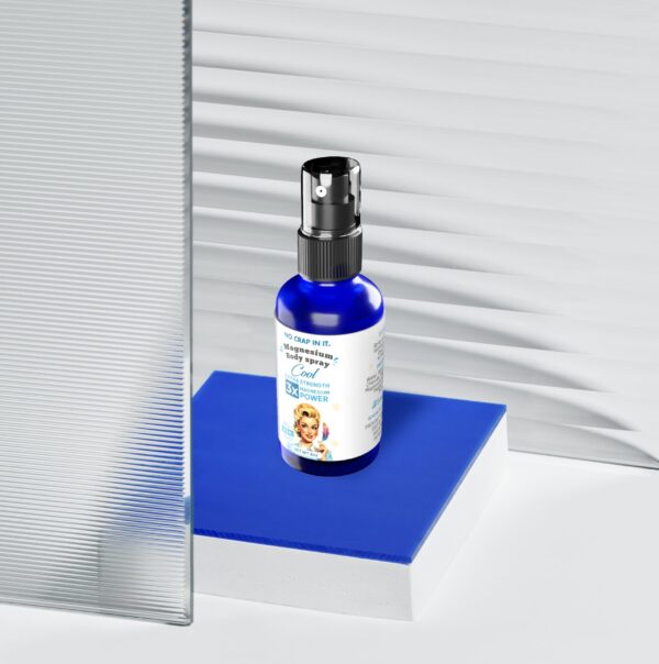 Etiqueta frontal del spray No Crap In It