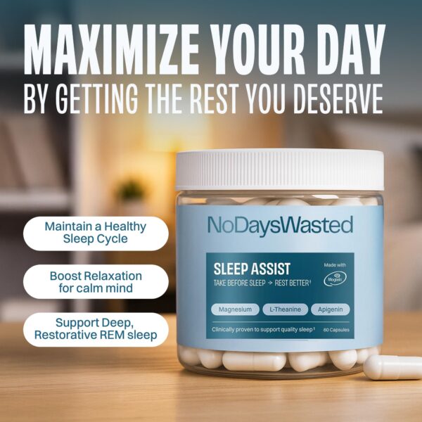 Version 1.0.0 Etiqueta No Days Wasted Magnesium Sleep Supplement