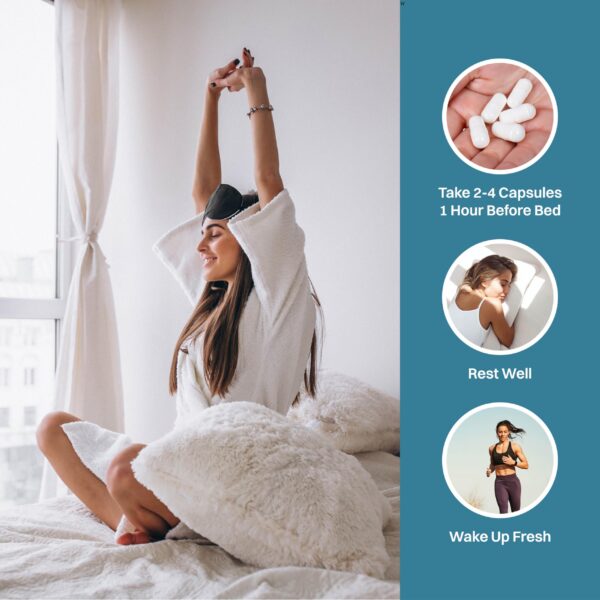 Frasco de 120 cápsulas con marca