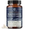 Frontal de Magnesium Glycinate 400 mg de Nobi Nutrition