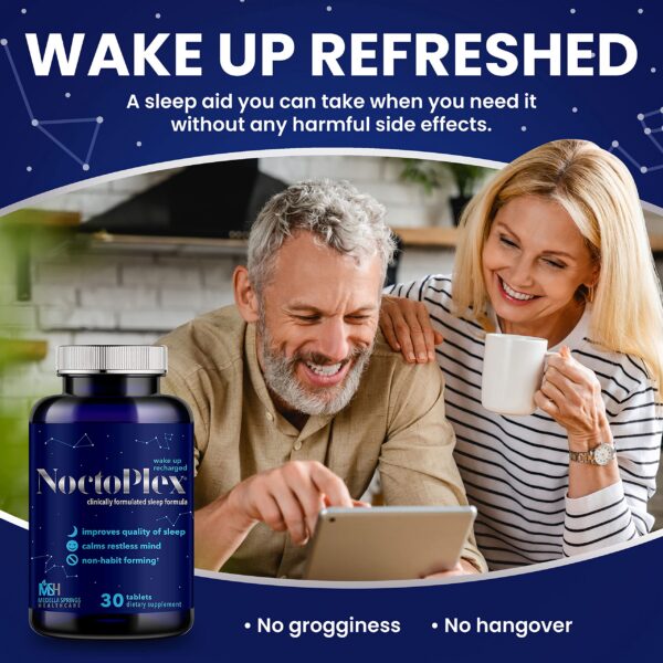 NoctoPlex fórmula sueño sin hábito ni somnolencia matutina