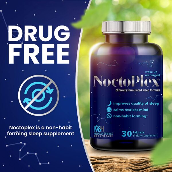 Version 1.0.0 NoctoPlex ingredientes vitaminas C,B6,B12 y zinc para dormir