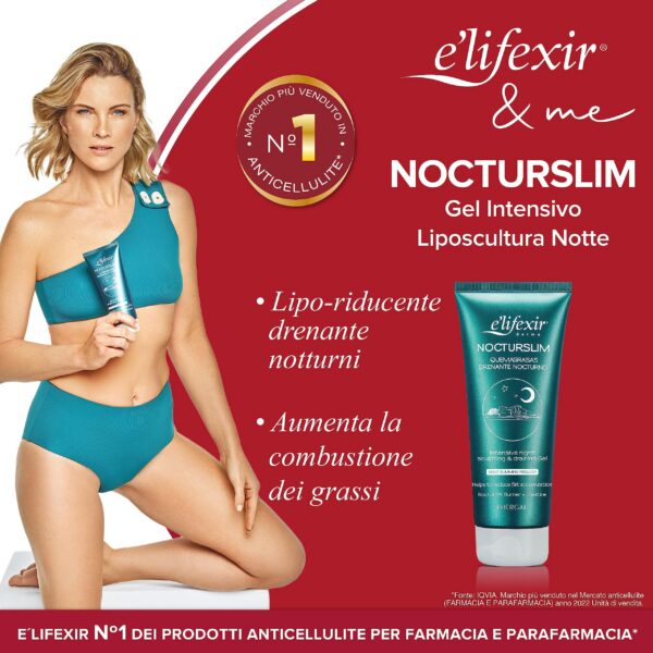 Nocturslim Intensive Gel Night Liposculptor etiqueta trasera