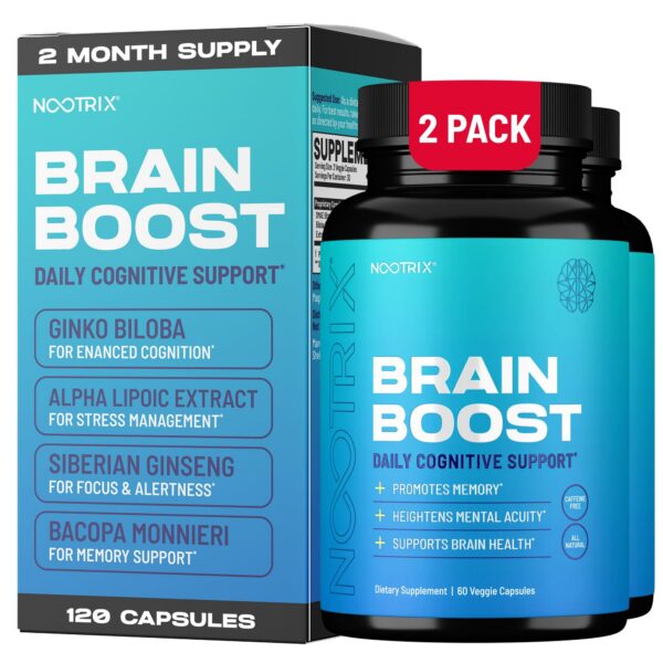 Frente de Nootrix Brain Boost Nootrópico