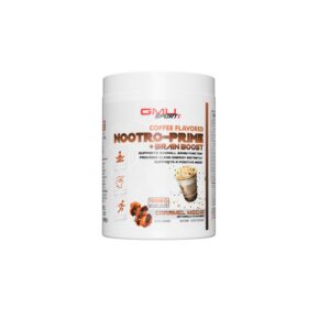 Nootro-Prime GMU SPORT suplemento nootrópico polvo caramelo moka