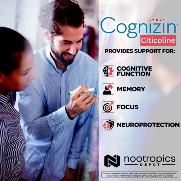 Cognizin Citicoline etiqueta y logotipo