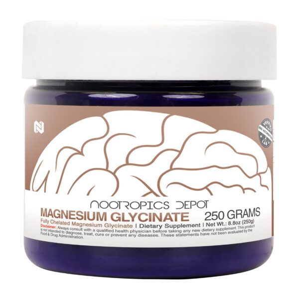Polvo de magnesio glicinato 250 g