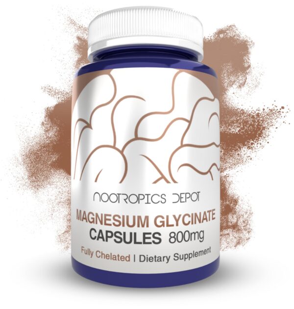 Nootropics Depot magnesium glycinate bottle front