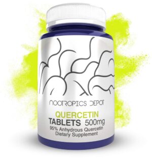 Frente de tableta Quercetina 500 mg Nootropics Depot