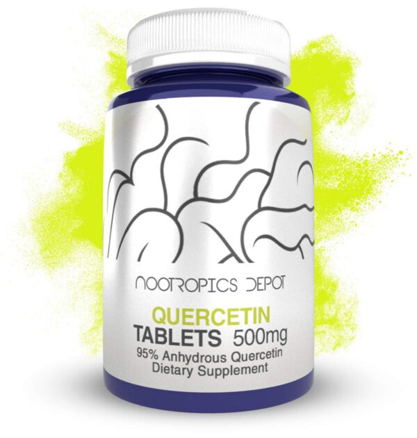 Frente de tableta Quercetina 500 mg Nootropics Depot
