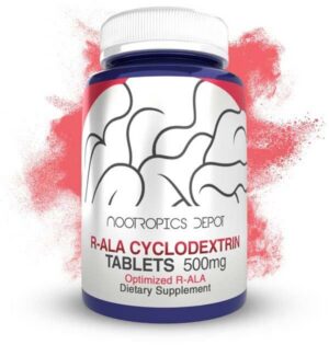 Frente de Nootropics Depot R-ALA Cyclodextrin Tabletas