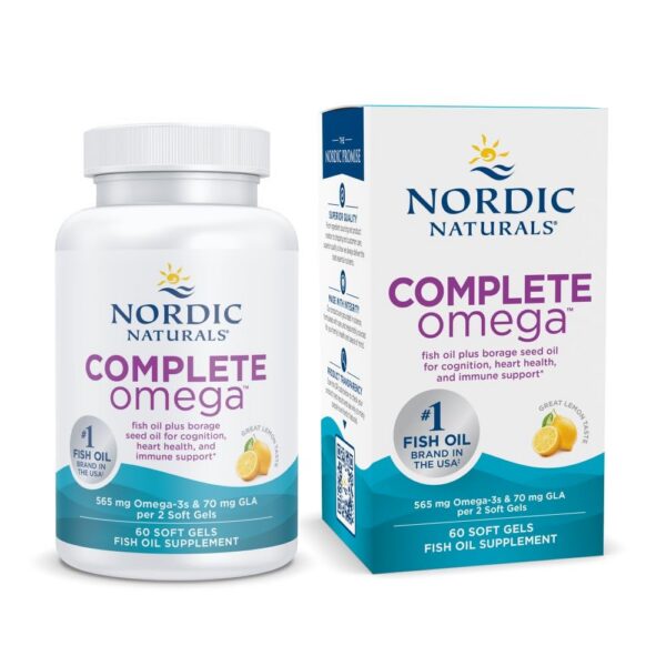 Nordic Naturals Complete Omega botella frente