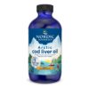 Frasco de Nordic Naturals Arctic Cod Liver Oil naranja