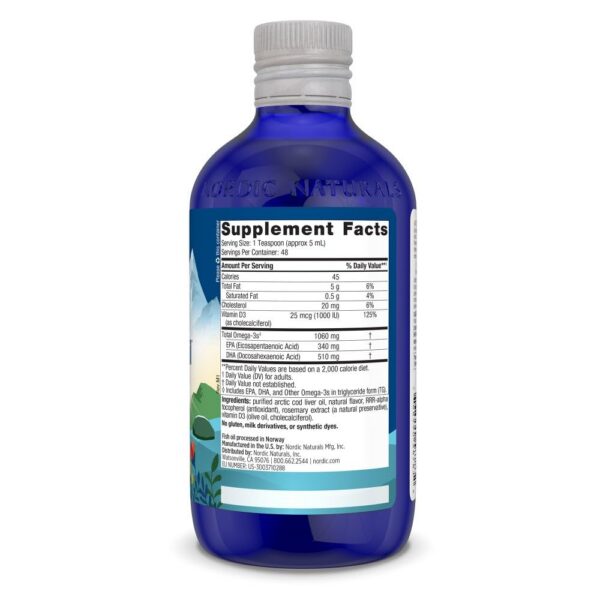 Frente del envase Arctic-D con logotipo