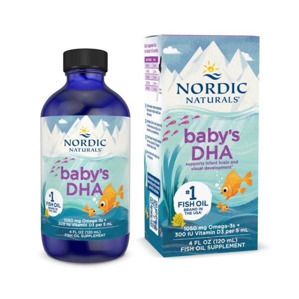 Frente de Nordic Naturals Baby’s DHA 4 oz