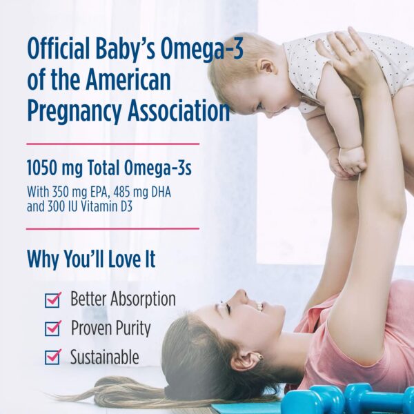 Etiqueta de Nordic Naturals Baby’s DHA
