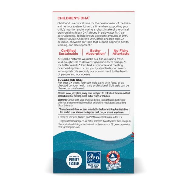 Etiqueta nutricional del producto