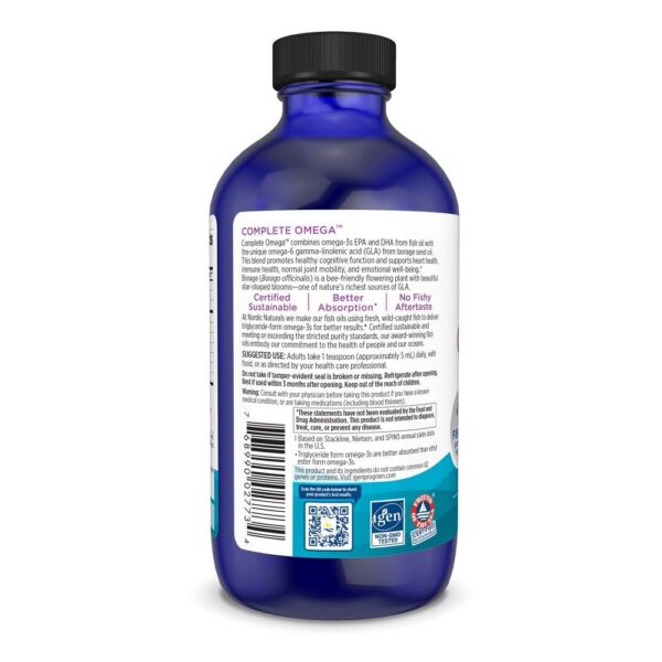 Nordic Naturals Complete Omega información