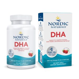 Version 1.0.0 Softgels Nordic Naturals DHA sabor fresa