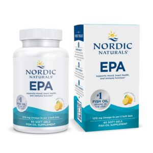 Frasco Nordic Naturals EPA Limón